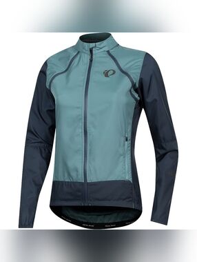 Pearl Izumi Women's ELITE Escape Barrier Convertible Jacket Size S, Color Teal